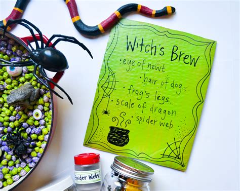 Spells and Incantations: Witch Themed Party Crafts for Kids